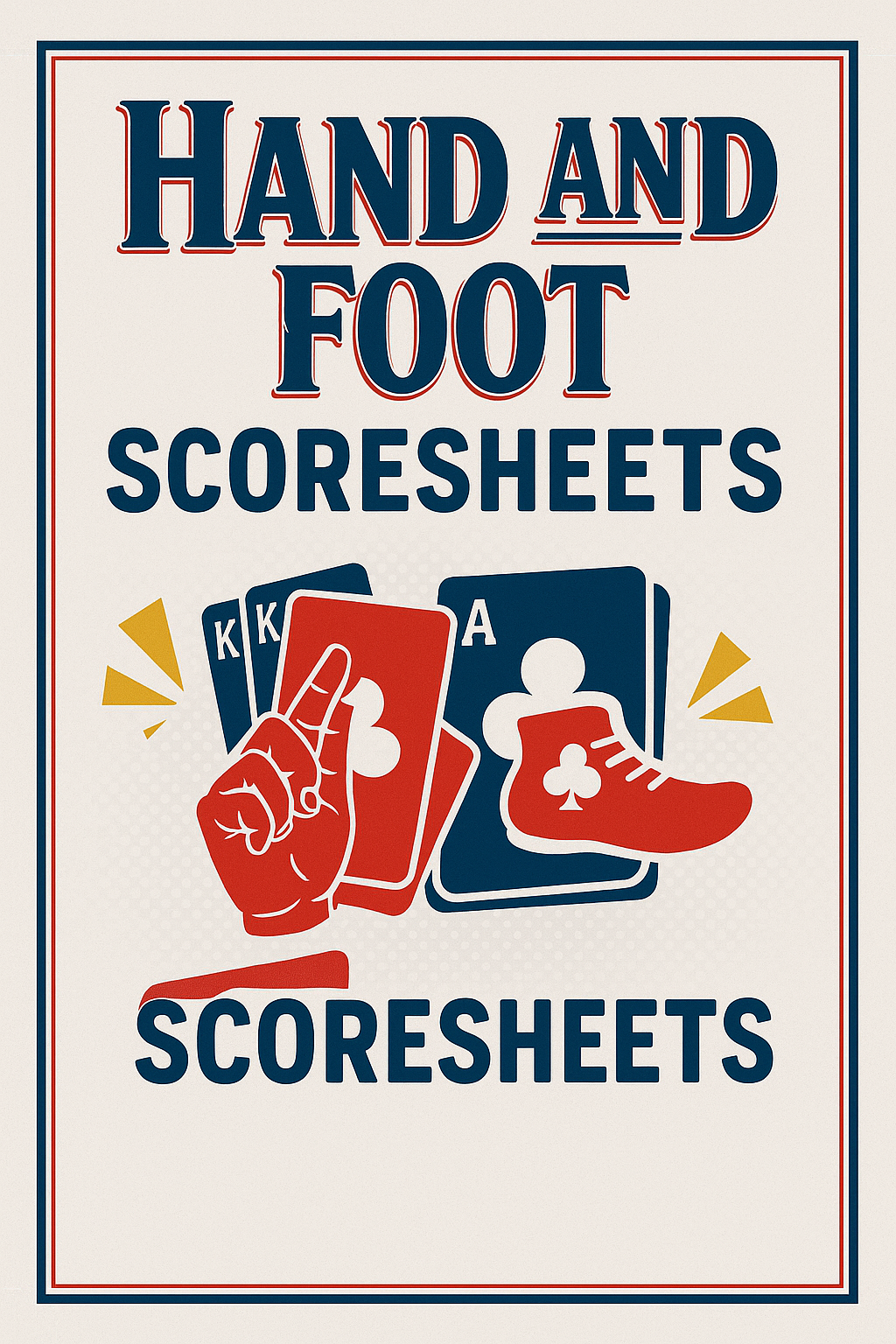 # Hand And Foot Scoresheets