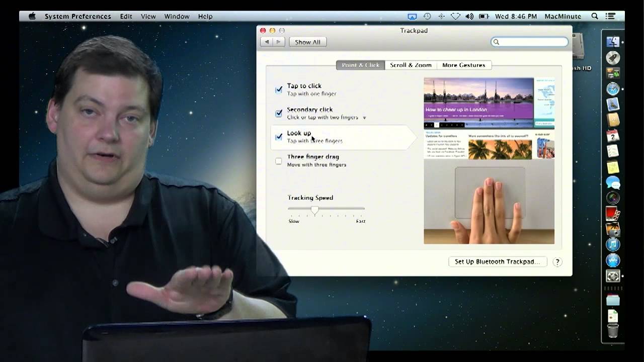 Thumbnail for Gestures on a Mac - Mac Minute - Episode 8