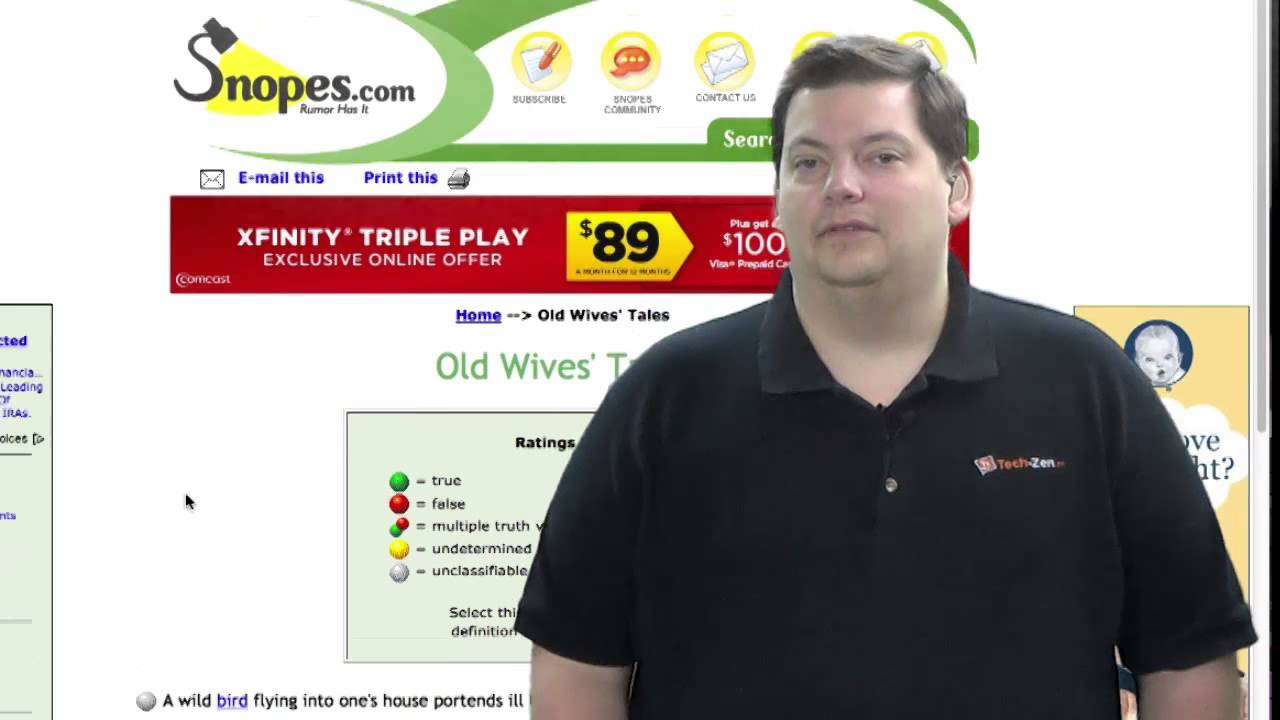 Thumbnail for Rumors and Scams - Security 101 - Episode 15