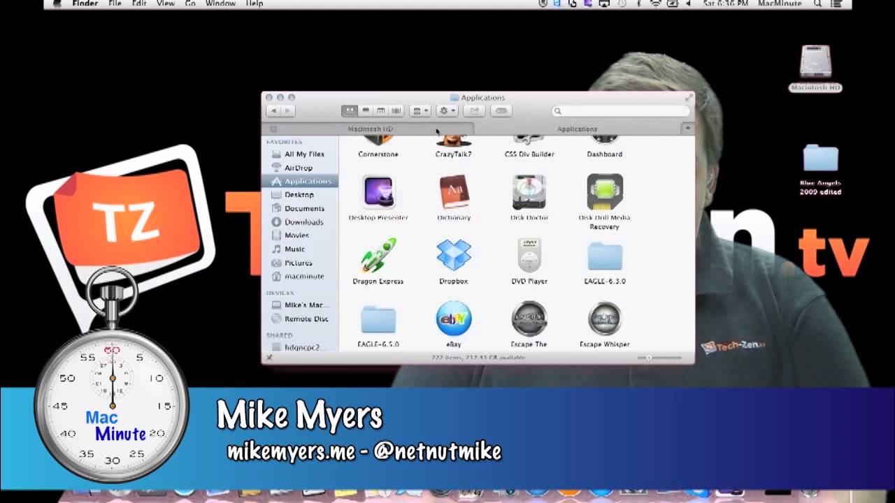 Thumbnail for New Finder Tabs in Mavericks - Mac Minute - Episode 48 - Tech-Zen.tv - Alixa.tv