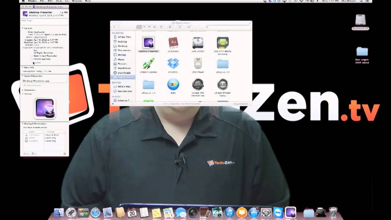 Thumbnail for Preventing App Nap - Mac Minute - Episode 58 - Tech-Zen.tv - Alixa.tv