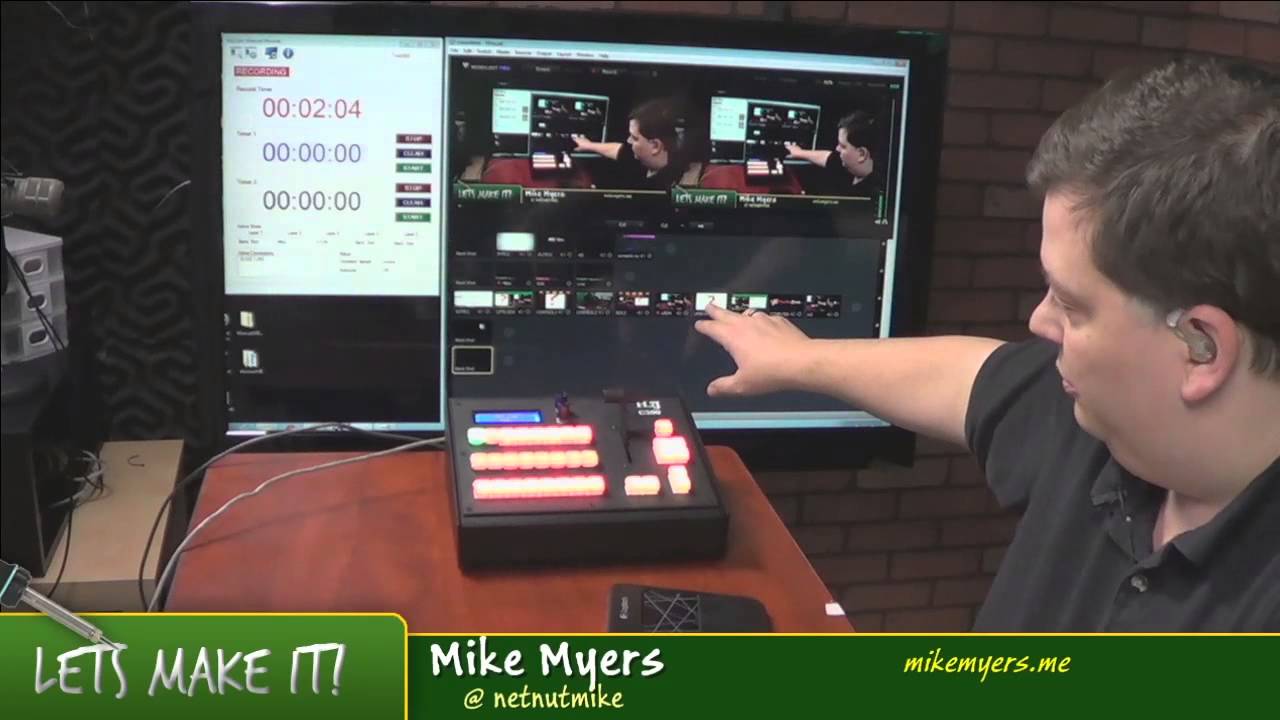 Thumbnail for Wirecast Hardware Control With an H3J.com Control Surface