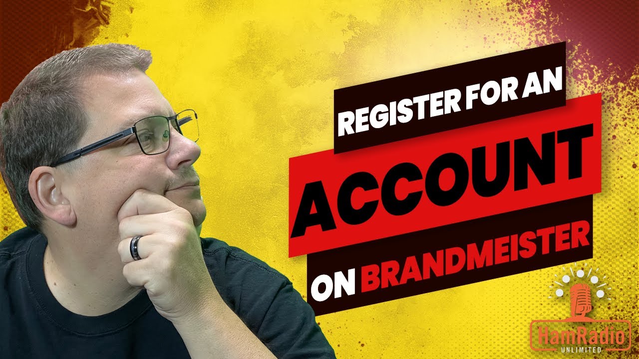 Thumbnail for Register for an Account on Brandmeister #quickie - S1Q2