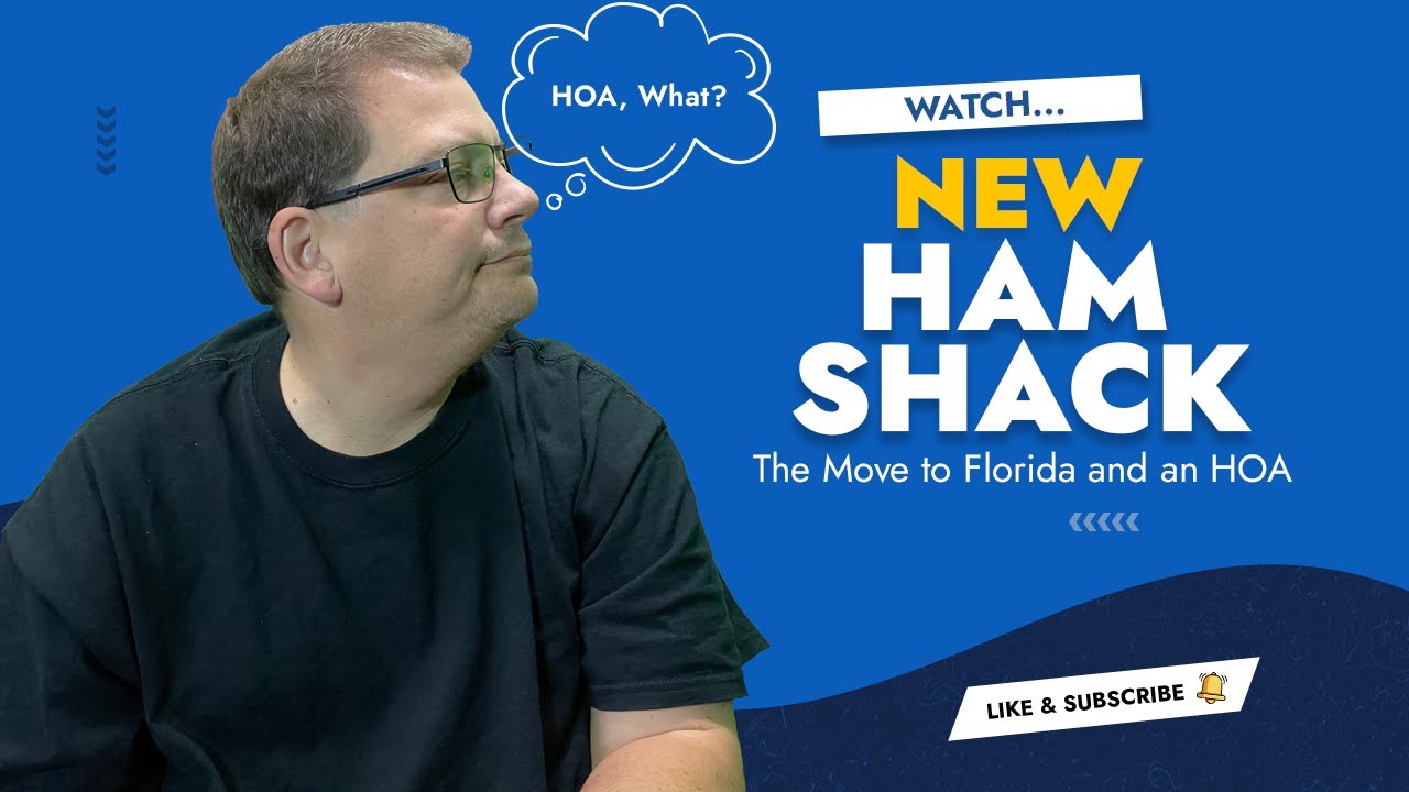 Thumbnail for Tour of my New Ham Shack in Florida - Ham Radio Unlimited - S2E2