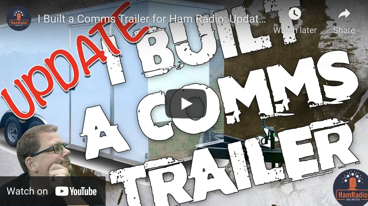 Header image for Feb  7Building a Communications Trailer from an Enclosed Cargo Trailer #4