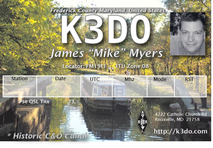 Header image for Jan  2New QSL Card